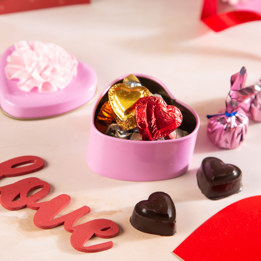 Valentine Chocolate Tin 50gms