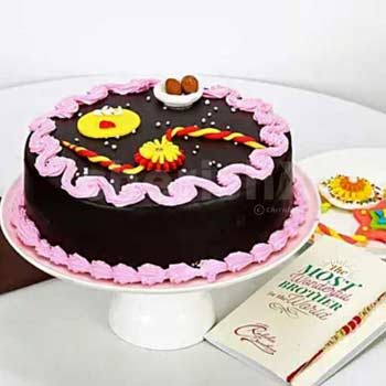 Chocolate Truffle Rakhi Cake