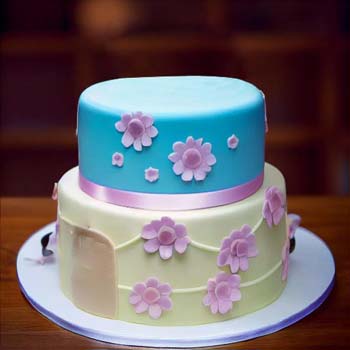 Colorful Drip Cake