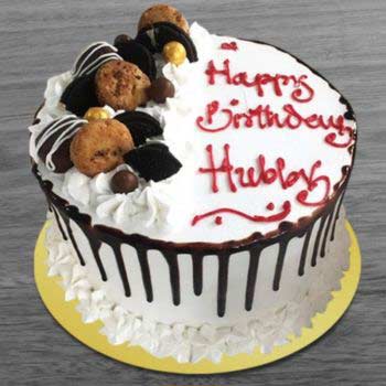 Happy Birthday Husband Oreo Cake