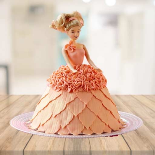 JT5412 Barbie Doll Dress Jelly Cake mold | Shopee Malaysia