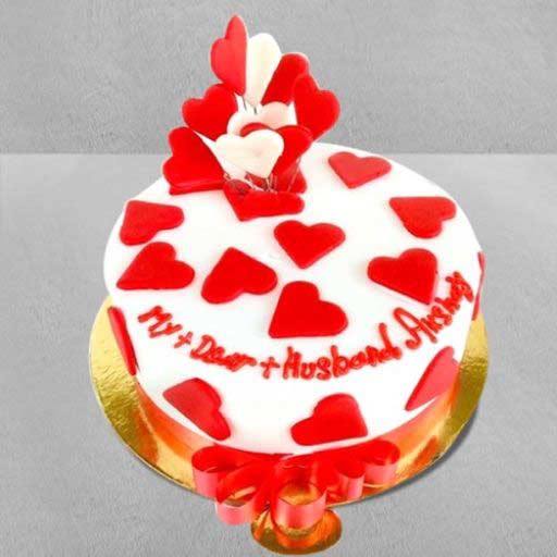 Anniversary Cakes For Husband Buy Online Quick Delivery - Dough and Cream