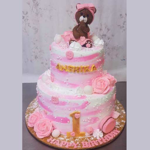 Minnie Mouse First Birthday Cake | Baked by Nataleen-suu.vn