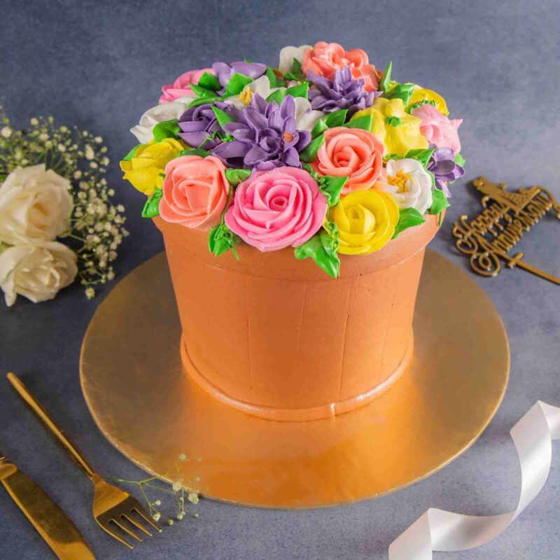 Flower Vase Cake - Image 2